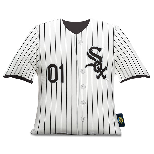 CHICAGO WHITE SOX JERSEY Majestic MLB Baseball Black Pinstripe Size XL USA