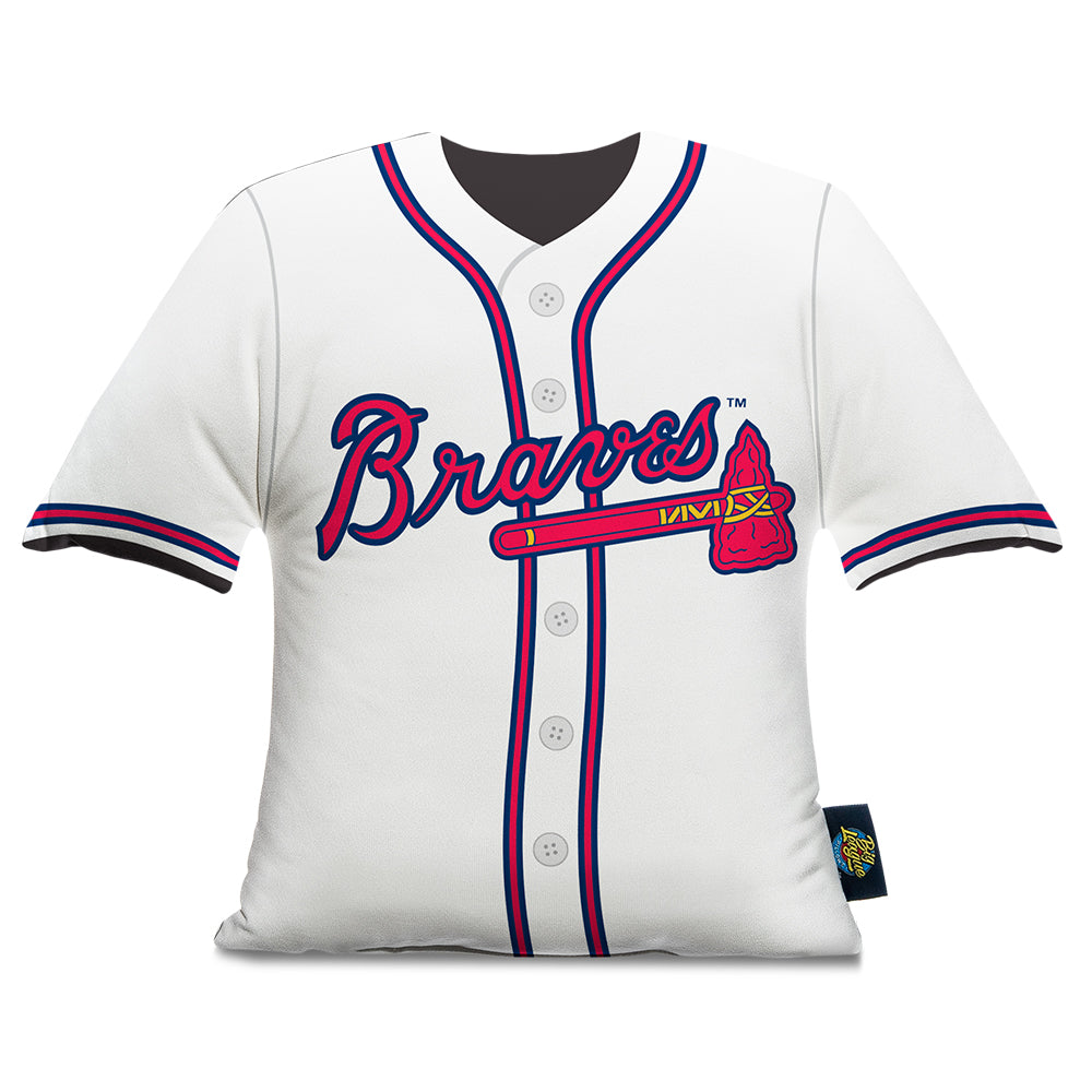 Beige MLB Atlanta Braves Baseball Jersey Gift For Best Friend
