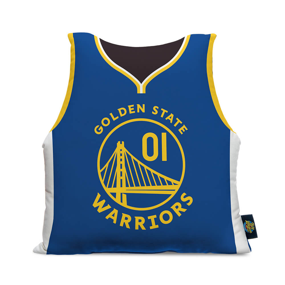 Golden State Warriors Personalized Jersey Throw Pillow - Sports Unlimited